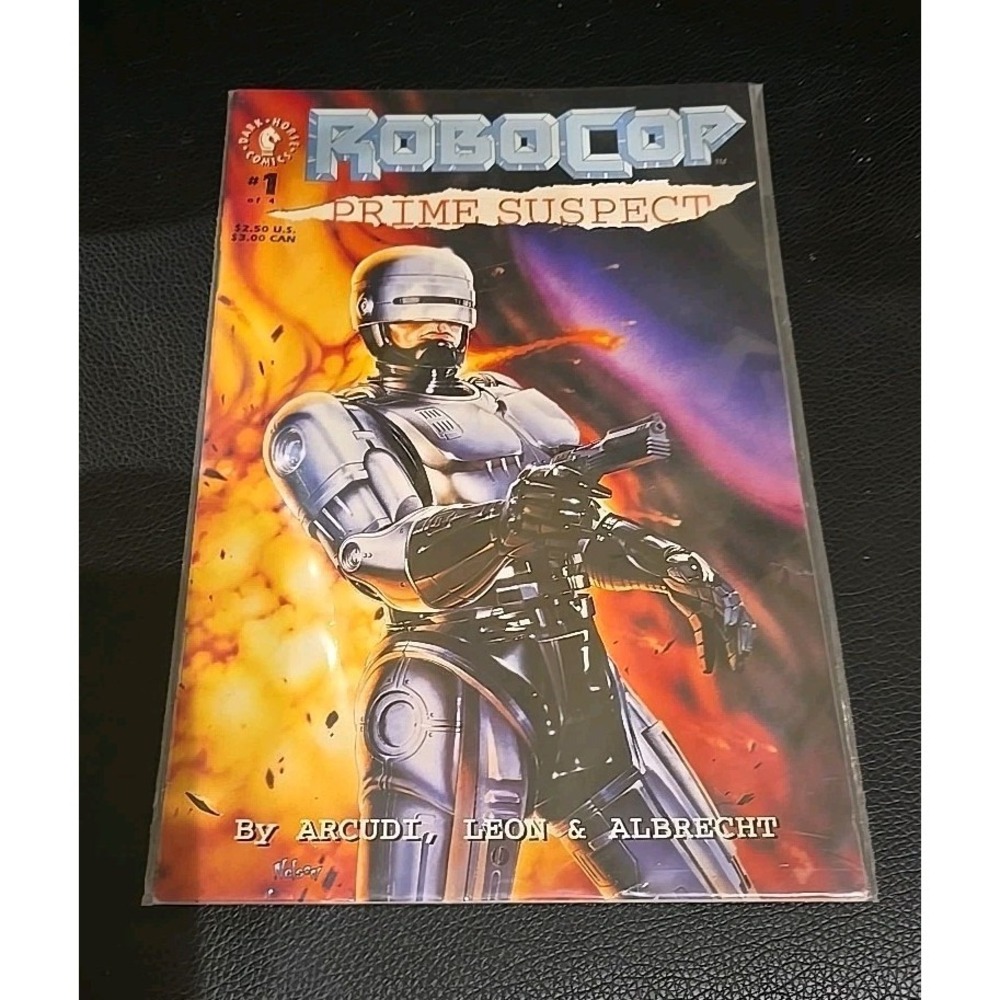 Dark Horse Comics Robocop Prime Suspect #1 Comic Book Multicolor Sci-Fi Action
